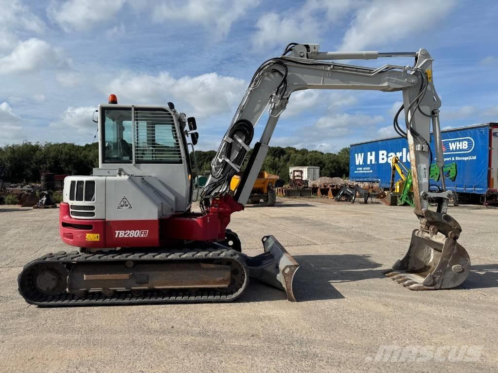 Takeuchi TB 280 FR Мини-экскаваторы
