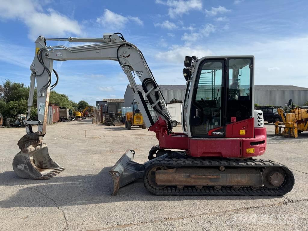 Takeuchi TB 280 FR Мини-экскаваторы