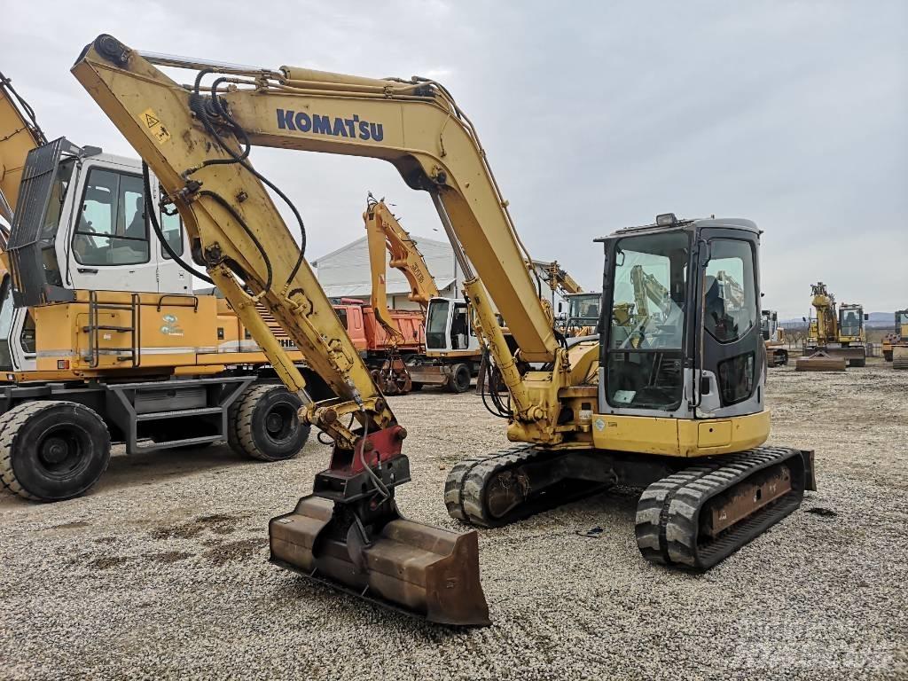 Komatsu PC 78 MR-6 Малые экскаваторы 7т-12т