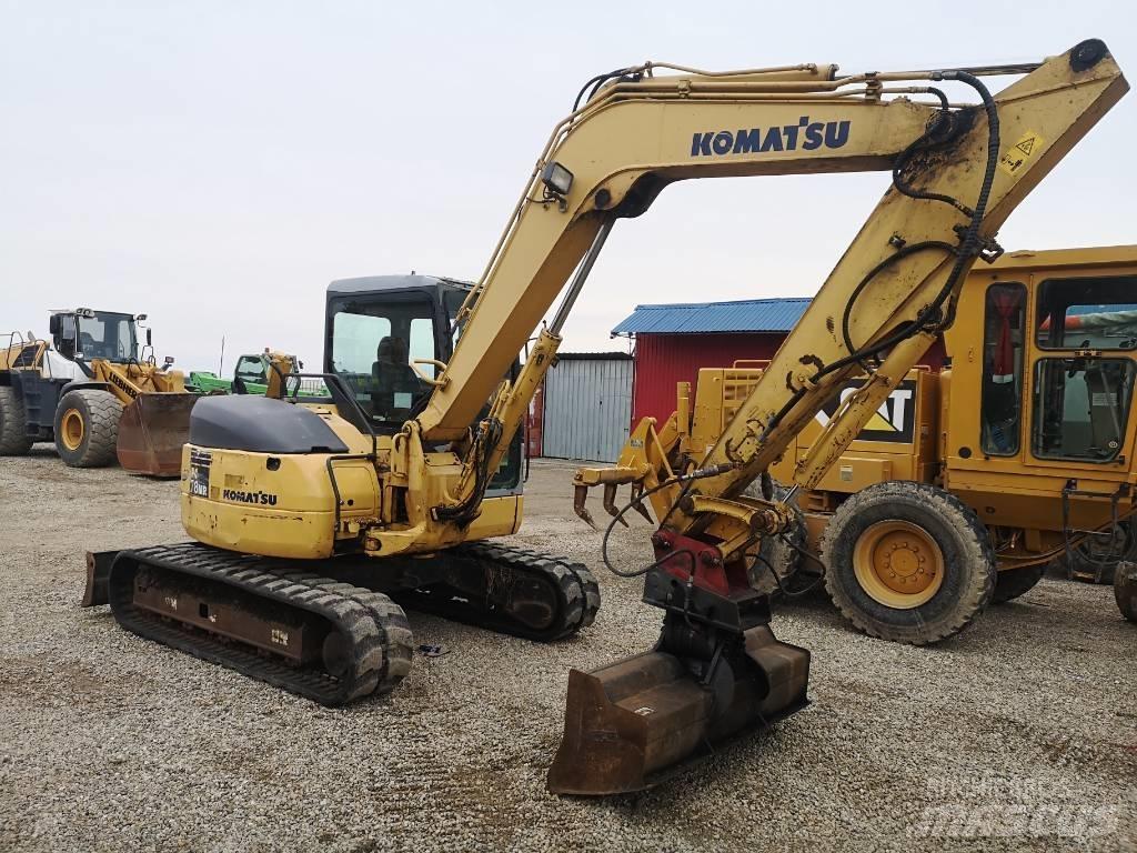 Komatsu PC 78 MR-6 Малые экскаваторы 7т-12т