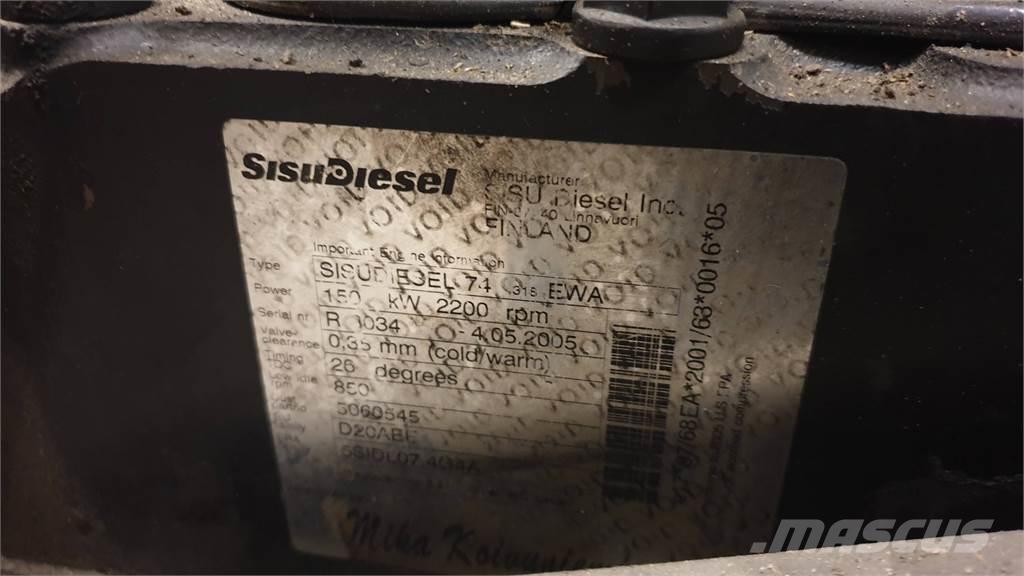 Sisu 74 EWA Двигатели