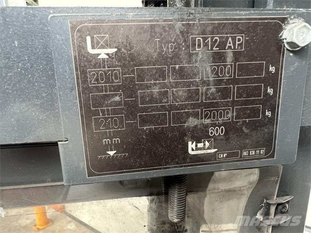 Linde D12 AP Ручные штабелёры с электроподъёмом