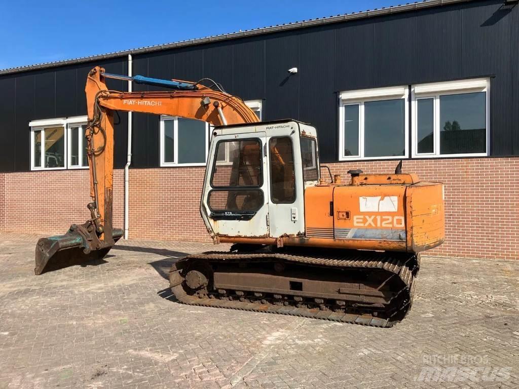 Fiat Hitachi EX120 Гусеничные экскаваторы