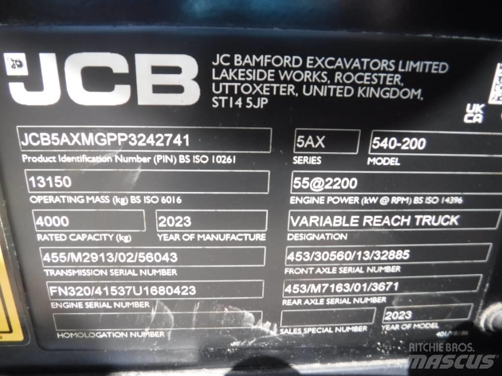 JCB 540-200 Телескопические погрузчики