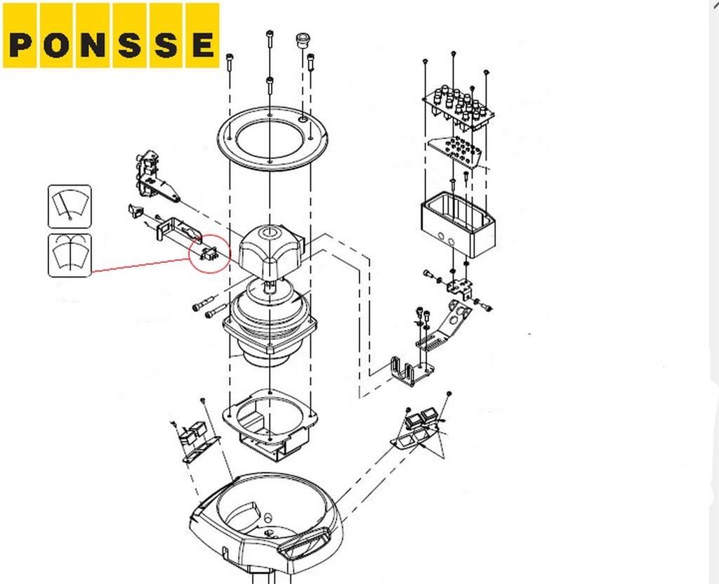 Ponsse 0060173 Электронные блоки