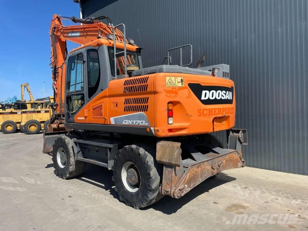 Doosan DX170W-5 Колёсные экскаваторы
