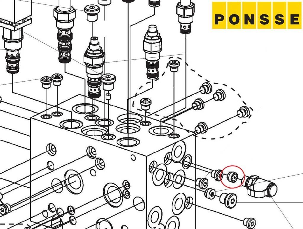 Ponsse 0060663 Гидравлическая система
