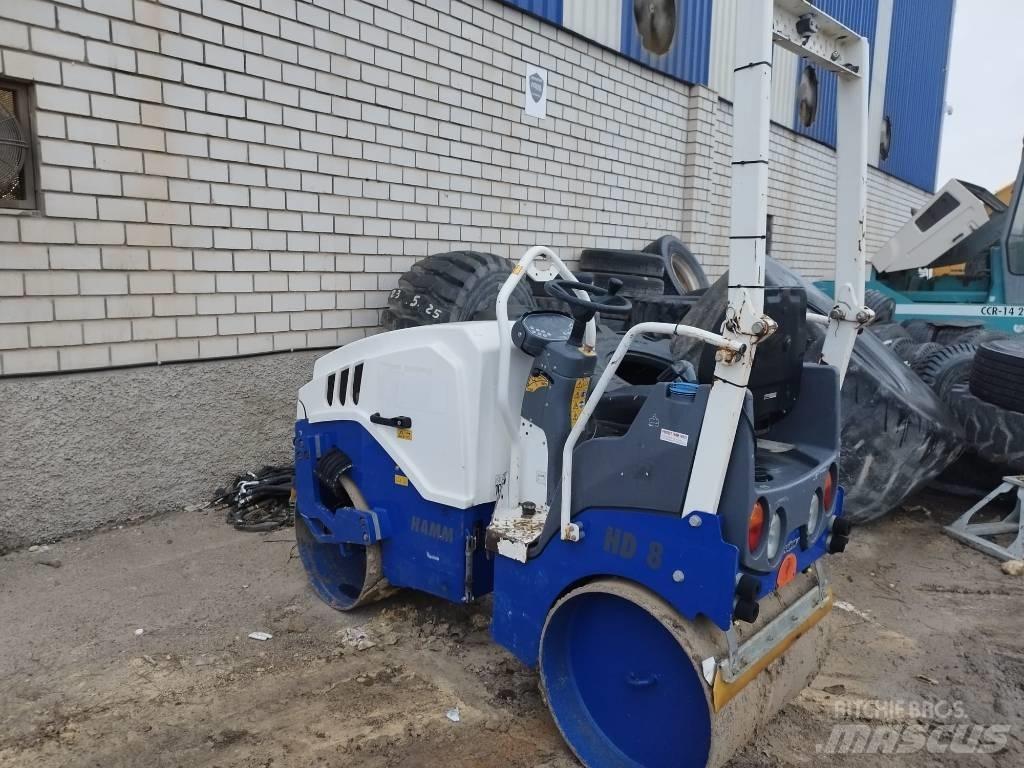 Hamm HD 8 VV Катки тротуарные