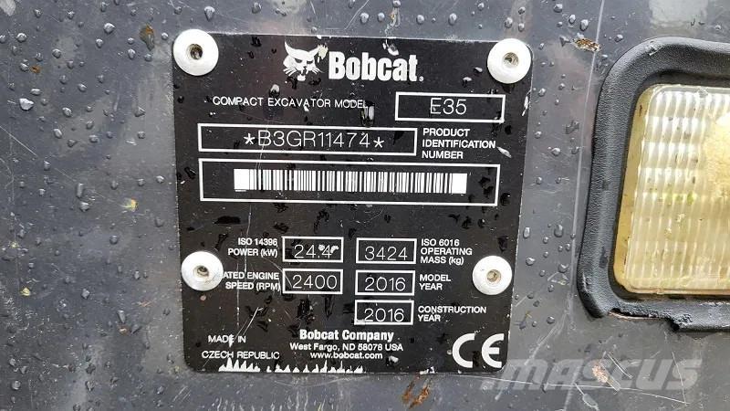 Bobcat E35 - 3500 KG Мини-экскаваторы