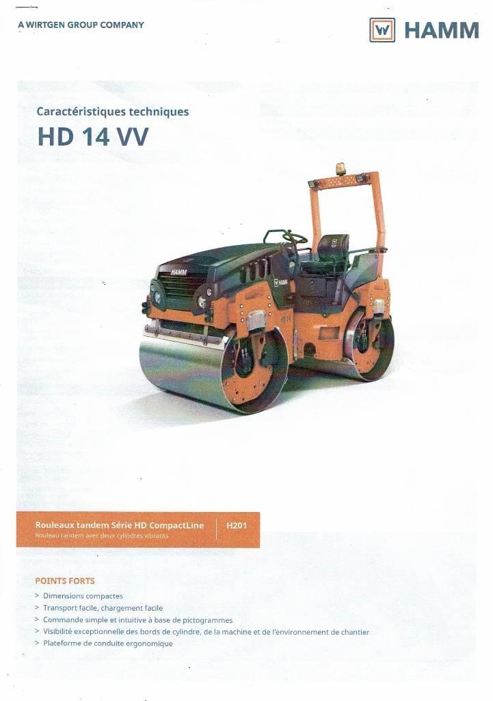 Hamm HD 14 VV Катки тротуарные