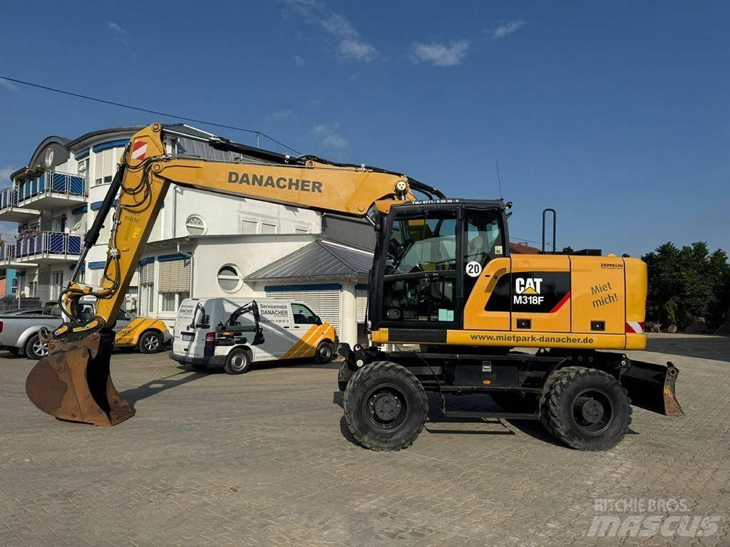CAT M 318 F Колёсные экскаваторы