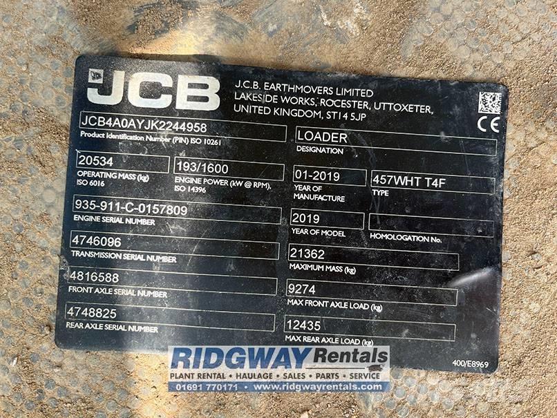 JCB 457 Фронтальные погрузчики
