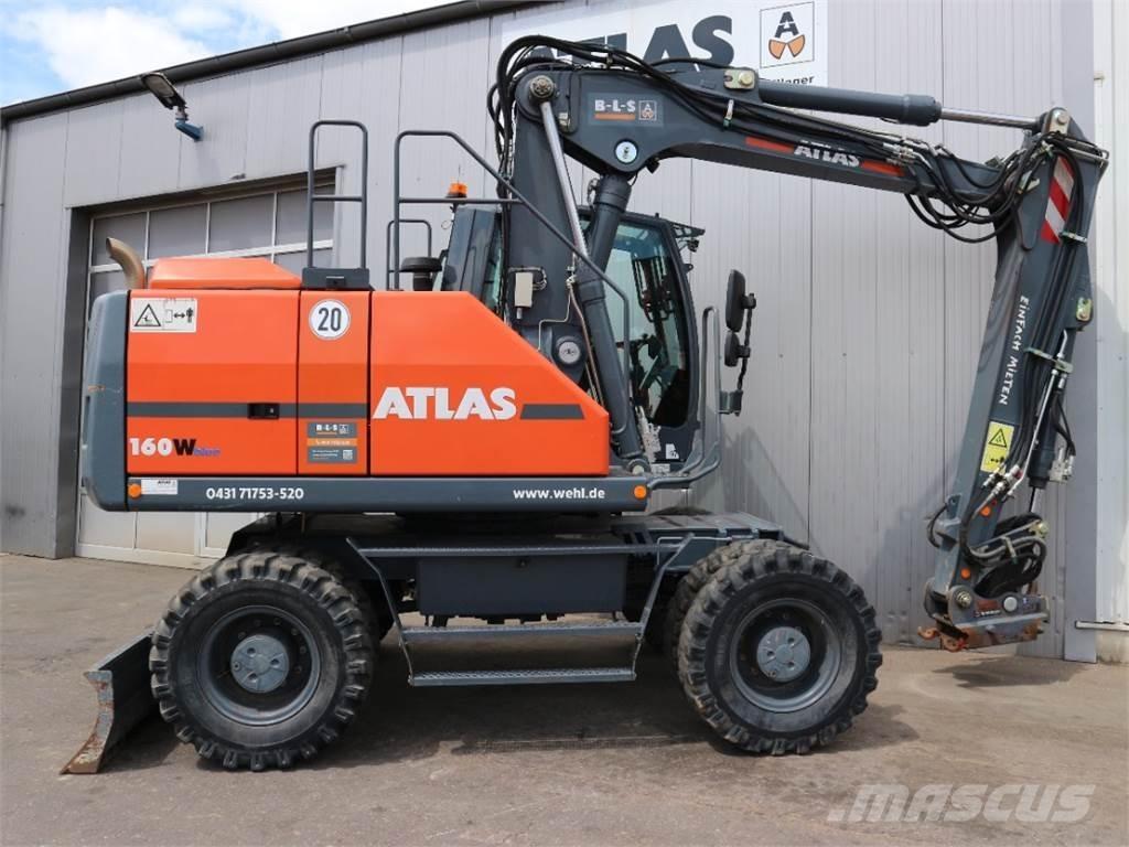 Atlas 160W-BLUE Колёсные экскаваторы