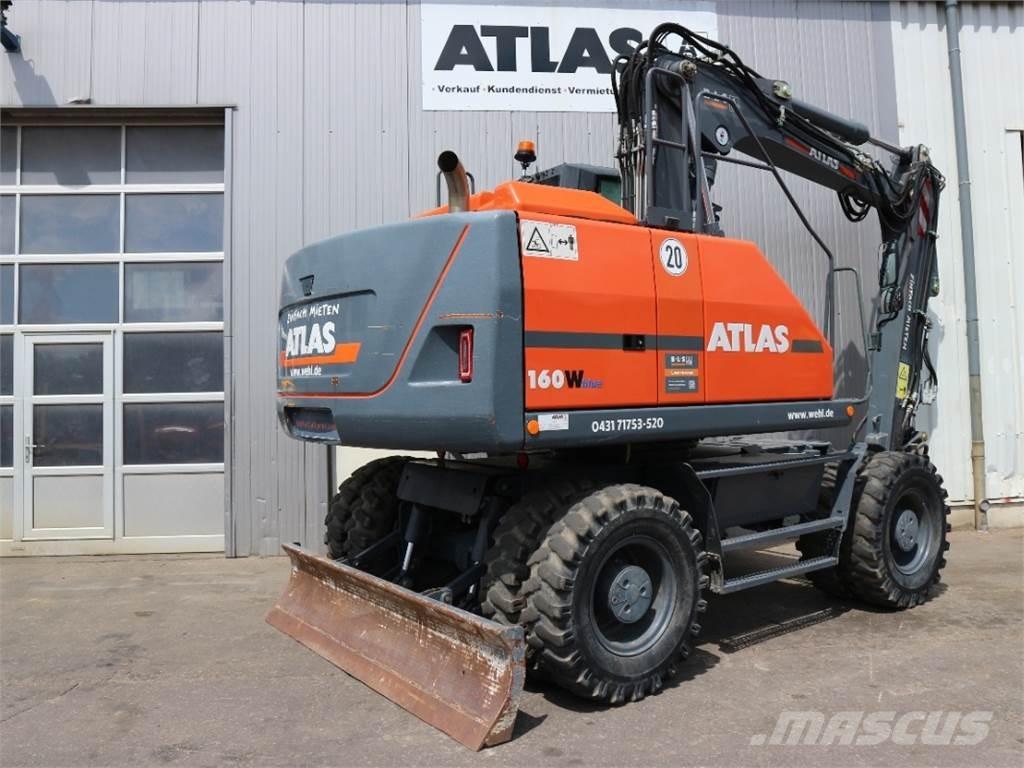 Atlas 160W-BLUE Колёсные экскаваторы