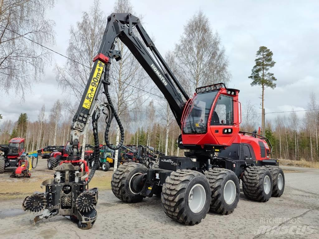Komatsu 901 XC Харвестеры