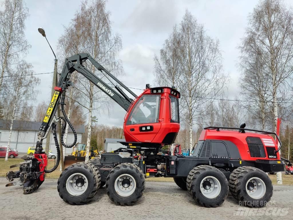 Komatsu 901 XC Харвестеры