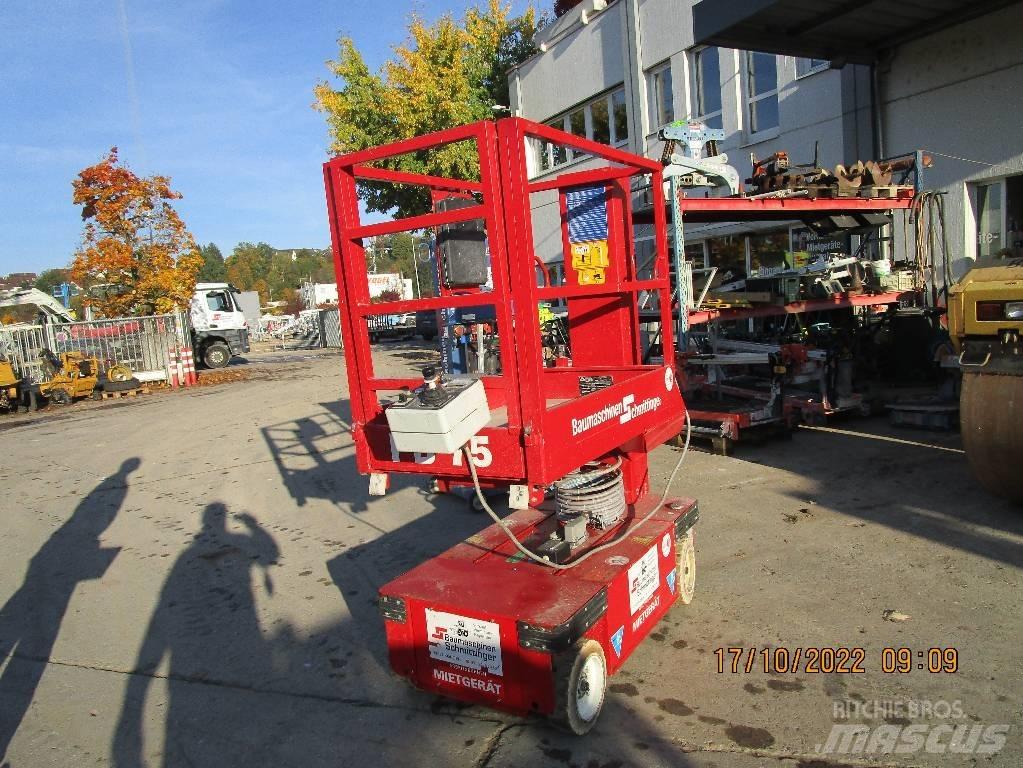 PB 75 Hubroller Компактные самоходные стреловые подъемники