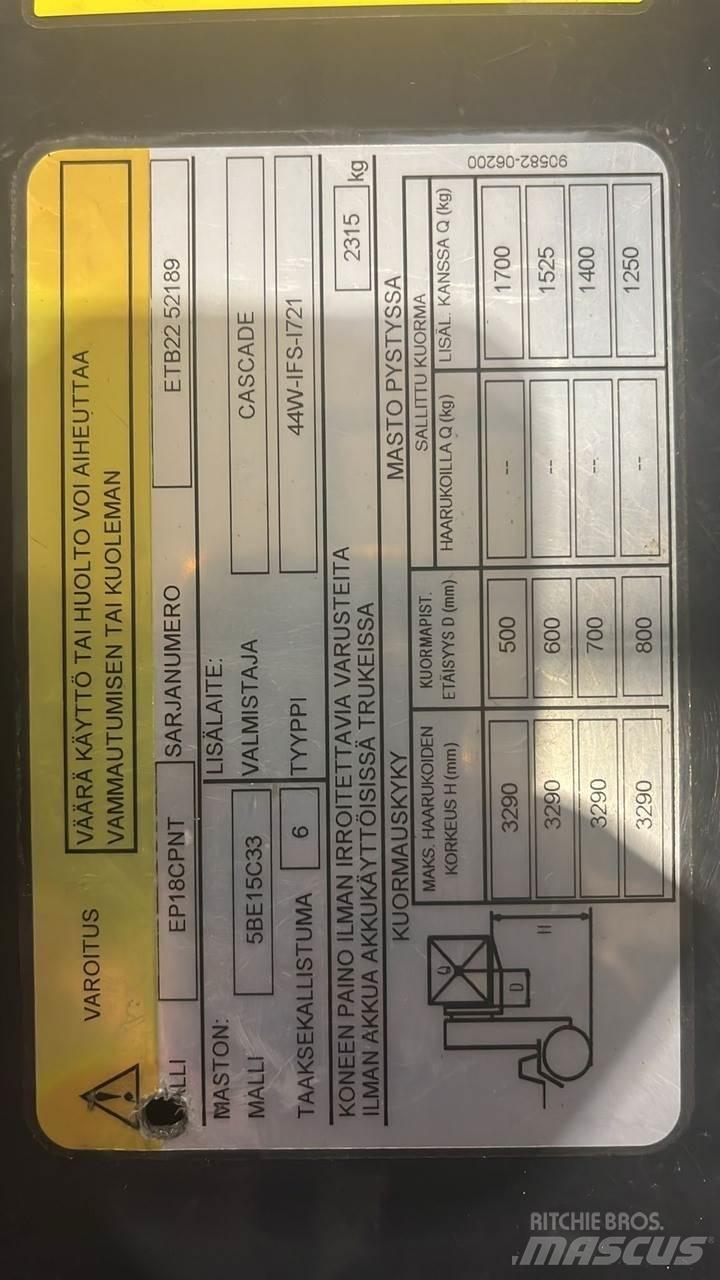  CMTPE Электропогрузчики