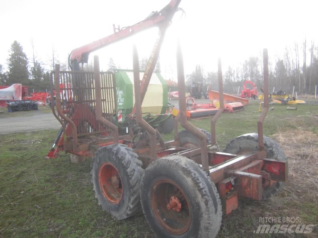 Patu 500 + Metsäkärry Лесные прицепы
