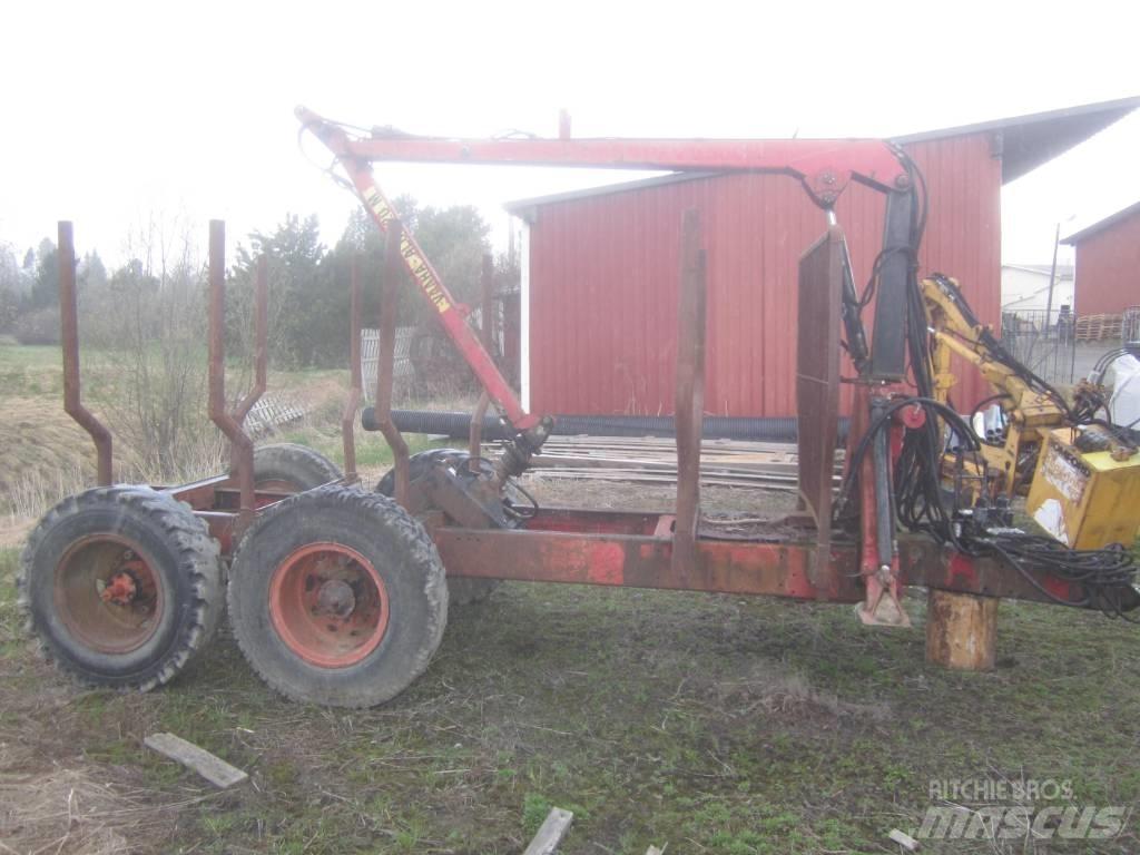 Patu 500 + Metsäkärry Лесные прицепы