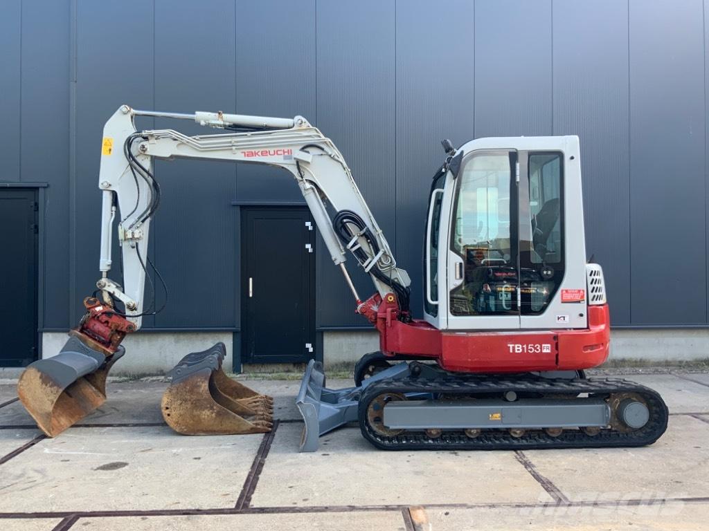 Takeuchi TB 153 FR Мини-экскаваторы
