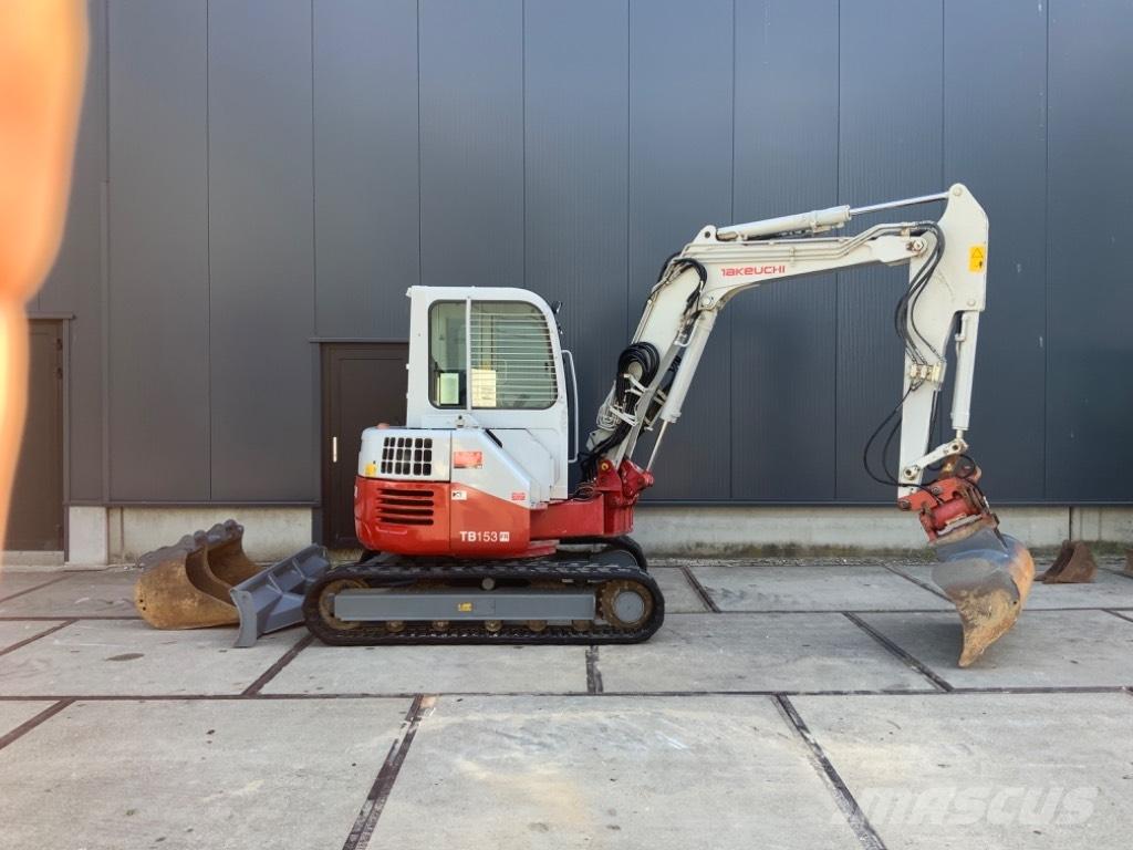 Takeuchi TB 153 FR Мини-экскаваторы