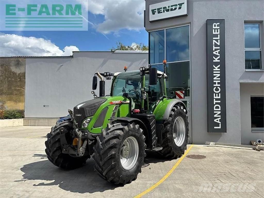 Fendt 724 vario Трактора