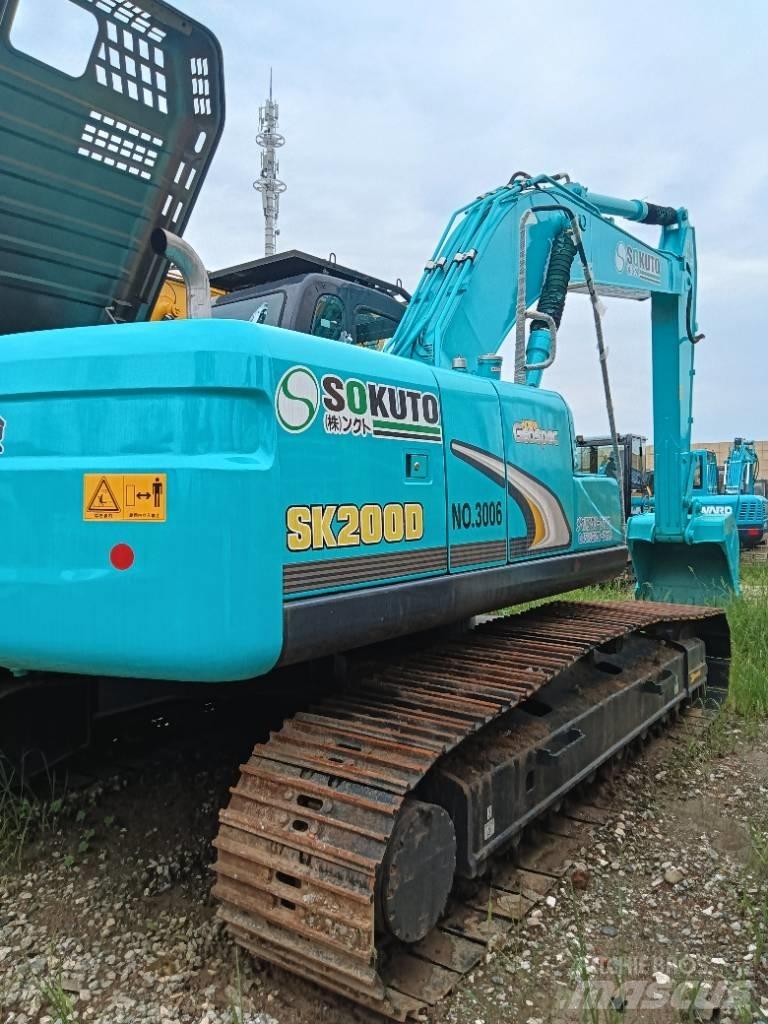 Kobelco SK 200 Малые экскаваторы 7т-12т