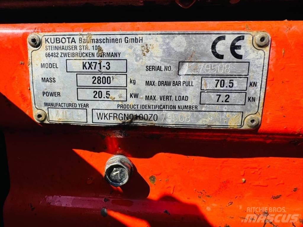 Kubota KX 71-3 Мини-экскаваторы