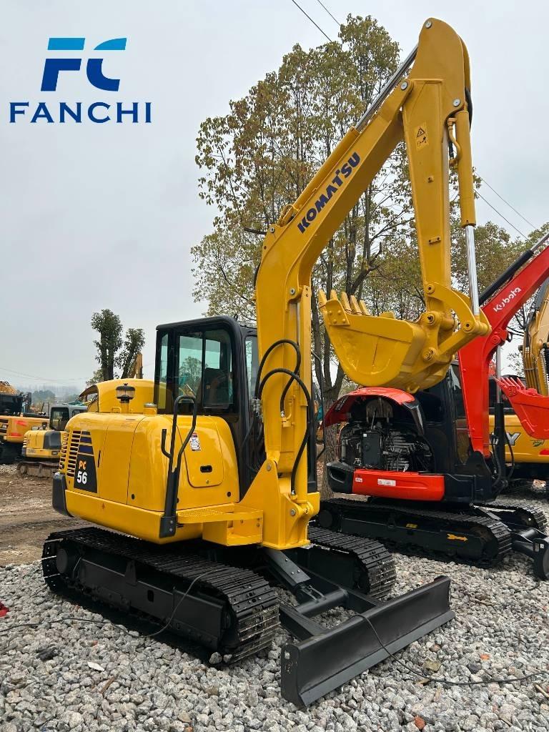 Komatsu pc56 Гусеничные экскаваторы