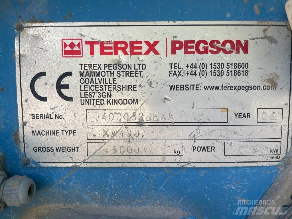 Terex Pegson XA 400 Мобильные дробилки
