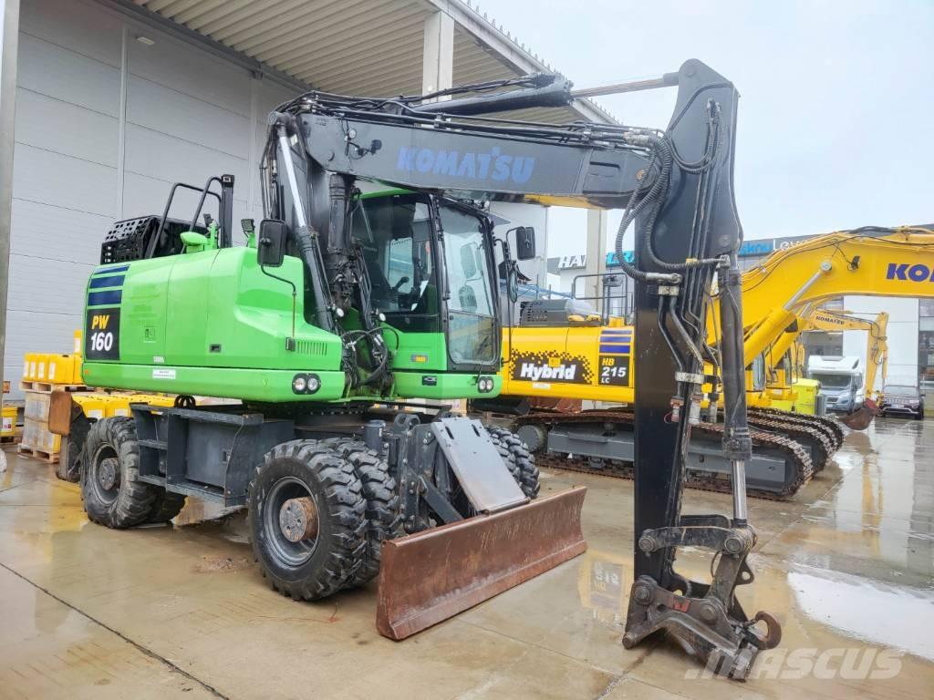 Komatsu PW 160-11 Колёсные экскаваторы