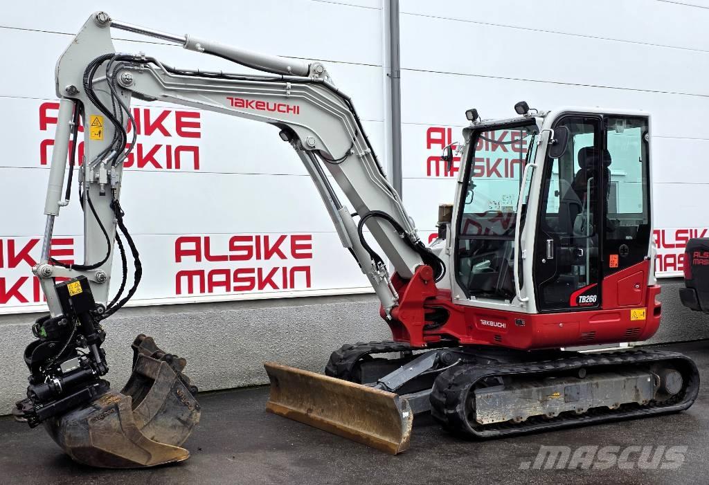 Takeuchi TB 260 Мини-экскаваторы