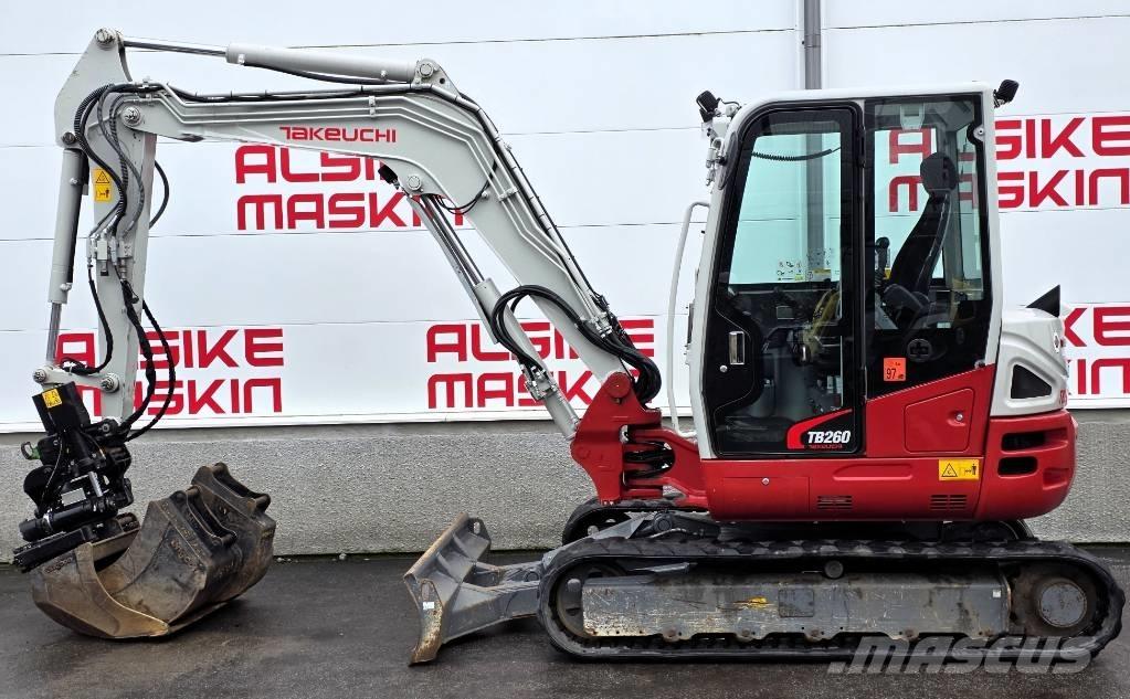 Takeuchi TB 260 Мини-экскаваторы