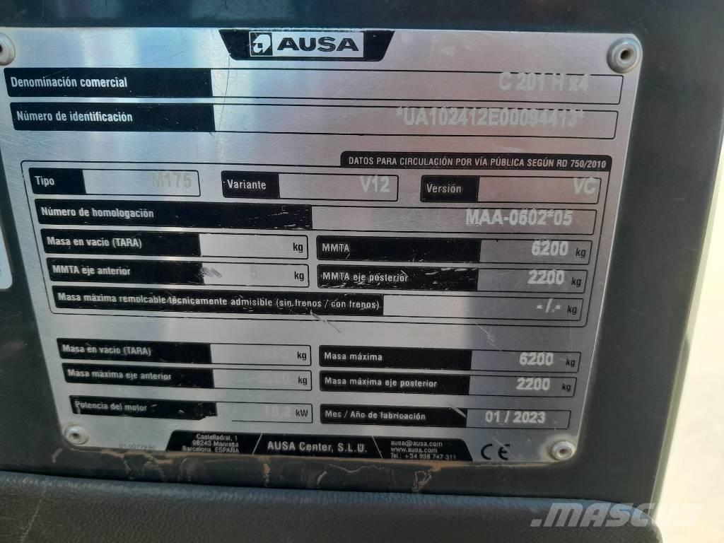 Ausa C 201 HX 4 Дизельные погрузчики