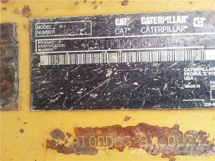 CAT D 6 G Гусеничные бульдозеры
