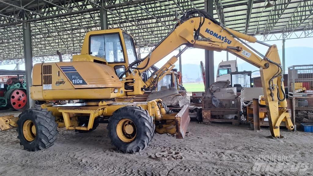 Komatsu PW 110 Колёсные экскаваторы