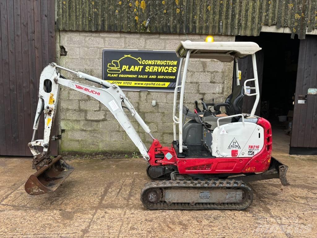 Takeuchi TB 216 Мини-экскаваторы