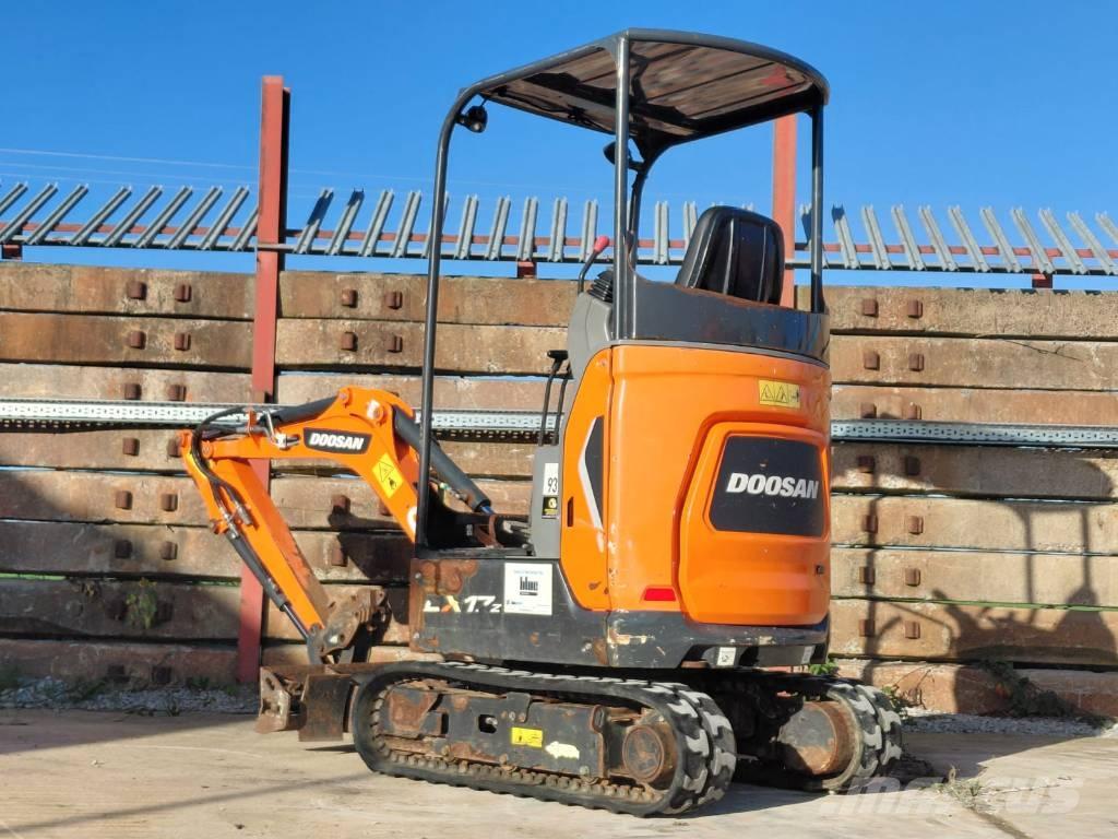 Doosan DX17Z Мини-экскаваторы