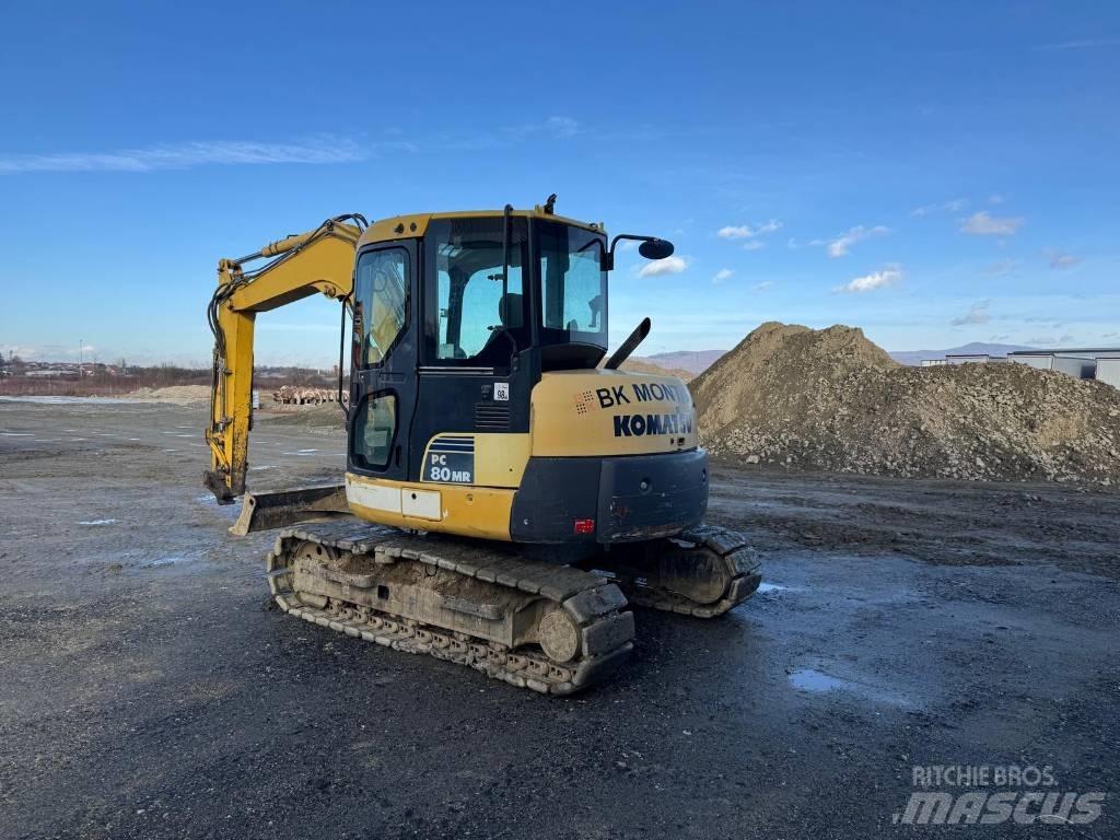 Komatsu PC 80 MR-3 Малые экскаваторы 7т-12т