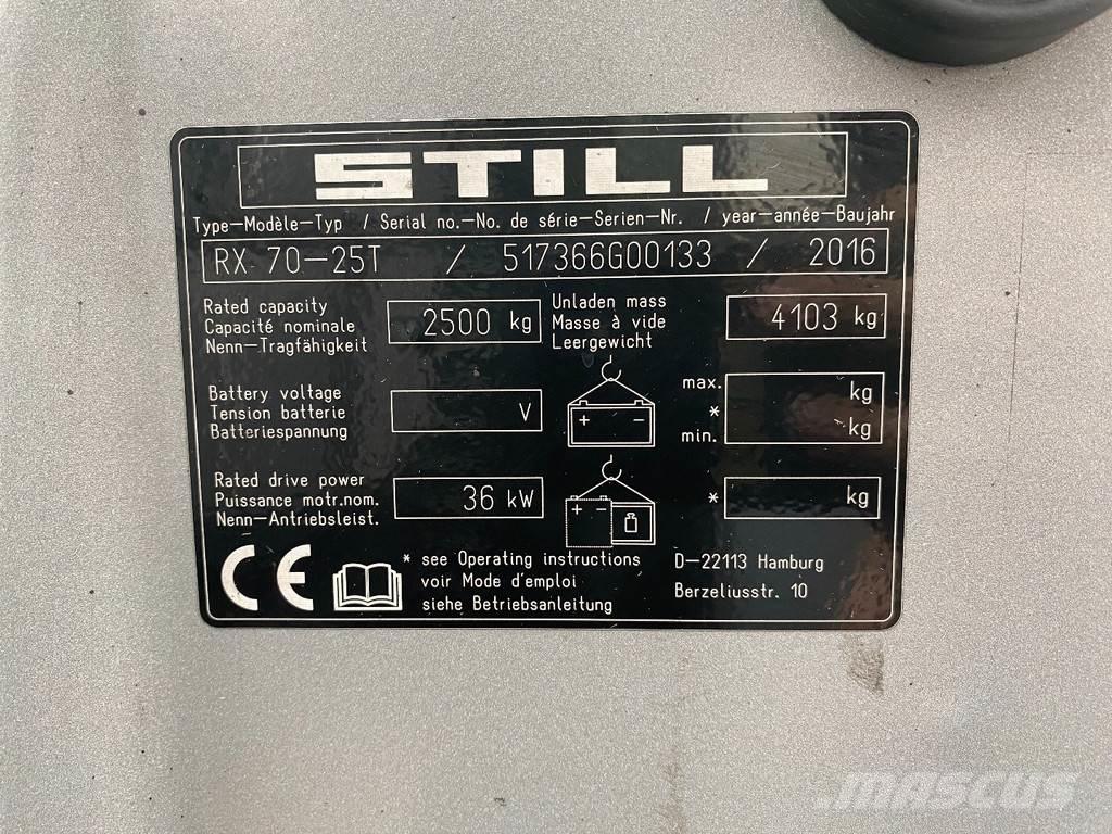 Still RX70-25T Газовые погрузчики