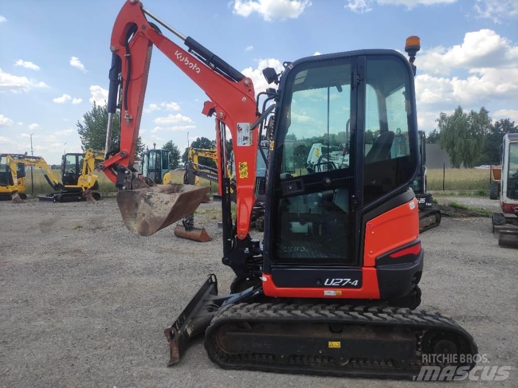 Kubota U 27-4 Мини-экскаваторы