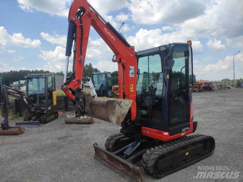 Kubota U 27-4 Мини-экскаваторы