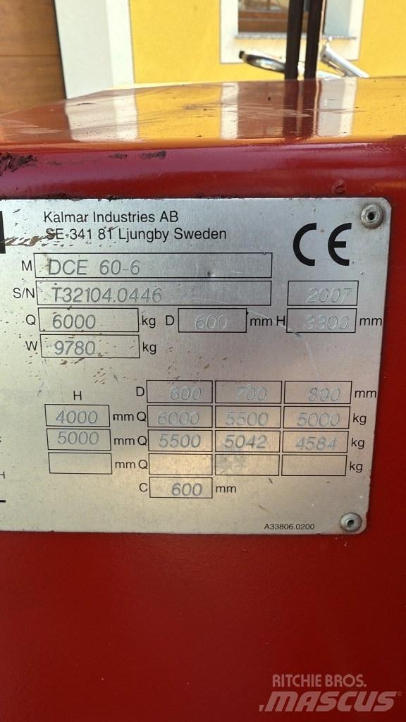 Kalmar DCE 60-6 Дизельные погрузчики