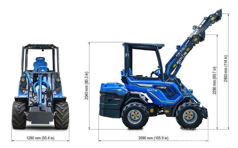 MultiOne EZ 8 Многофункциональные сельскохозяйственные погрузчики