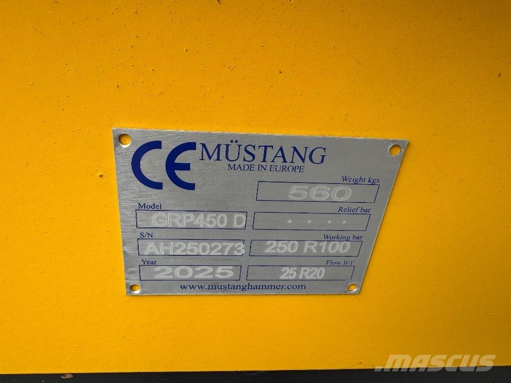 Mustang GRP 450 D Грейферы