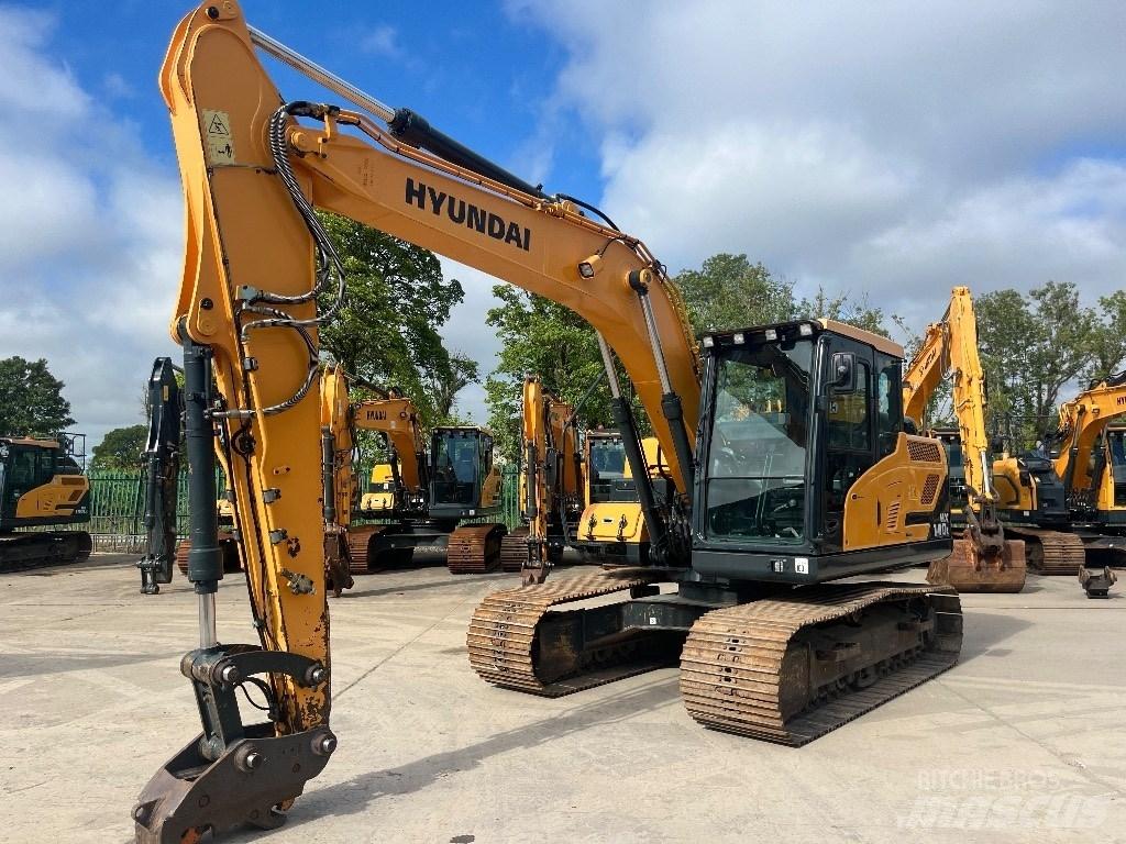 Hyundai HX140L Гусеничные экскаваторы
