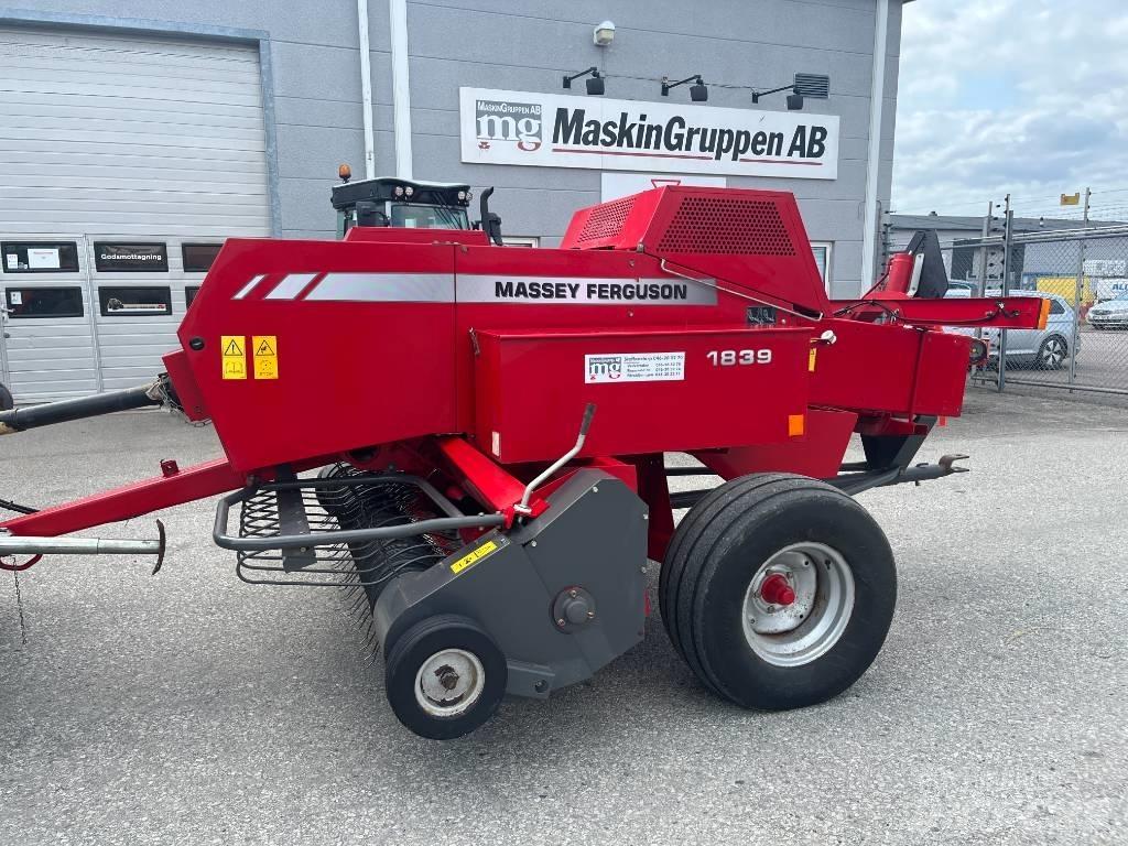 Massey Ferguson 1839 Тюковые пресс-подборщики