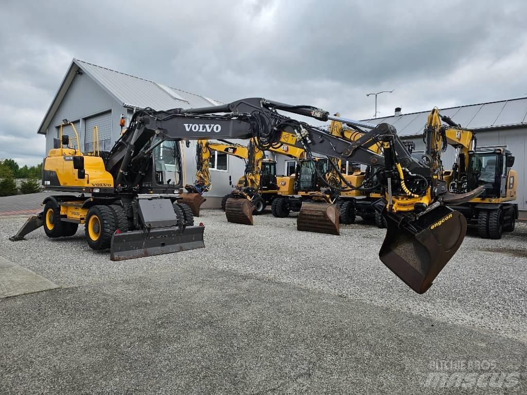 Volvo EW 160 D Колёсные экскаваторы