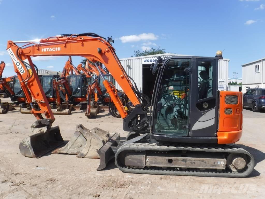 Hitachi ZX 85 US B-5 Малые экскаваторы 7т-12т